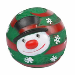 Paris Prix Balle pour Chien Bonhomme de Neige - Vert