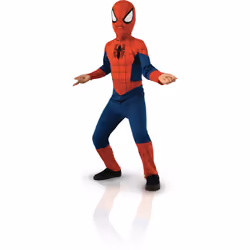 Rubie's Déguisement classique Spiderman série animée taille S, Unisexe, Rouge, Bleu, Noir, unisexe, S, Tissu, 3 an(s)
