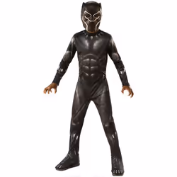 Déguisement classique enfant Black Panther - Generique - Personnage Fiction - Noir - Multicolore - Garçon