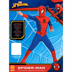 Rubie's Deguisement Spider-Man Classique, Mâle, Rouge, Marvel, 3 an(s), 4 an(s), Rouge