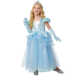 Déguisement enfant - RUBIES - Princesse Lavande - Taille 7-8 ans - Tiare et gants inclus - Velours