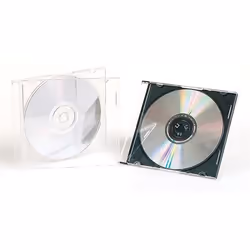 Boîtiers CD fins - X-CASE - Lot de 50 - Capacité CD