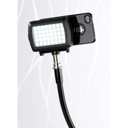 Scanner de documents - SOMIKON - iPhone 4/4S - Pied flexible - Éclairage LED - OCR