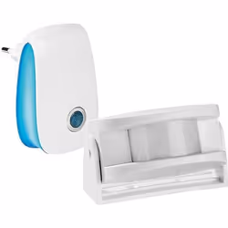 Sonnette / détecteur de mouvement - INFACTORY - Sans fil - 180° - 80 db - Blanc