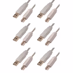 Câbles USB Type-A vers USB Type-B - CHACON - 3 m - Imprimantes scanners - USB 2.0