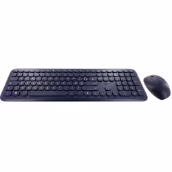 Clavier et souris sans fil - PEARL - Édition collector - Design ergonomique - 24 GHz - AZERTY