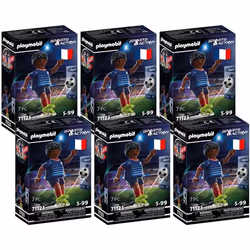 Sports & Action : 6 joueurs de football – Français A