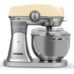 ​SCHNEIDER CONSUMER Vintage SCFP57CR robot de cuisine 1300 W 5,7 L Crème, Acier inoxydable