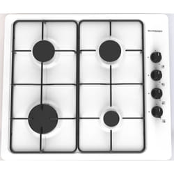​SCHNEIDER CONSUMER SCTG6040B1 plaque Blanc Intégré 60 cm Gaz 4 zone(s)