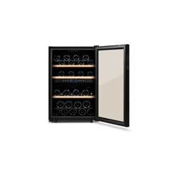 ​SCHNEIDER CONSUMER SCCV62DB refroidisseur à vin Refroidisseur de vin compresseur Pose libre Noir 62 bouteille(s)