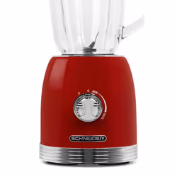 Schneider AG SCBL15R 1,65 L Mélangeur de table 800 W Rouge, Transparent - Vue supplémentaire 5