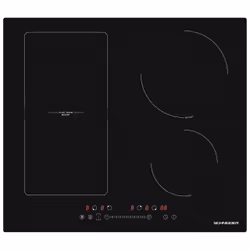 ​SCHNEIDER CONSUMER SCTI6041N3/1, Noir, Intégré, 60 cm, Plaque avec zone à induction, 4 zone(s), 4 zone(s)