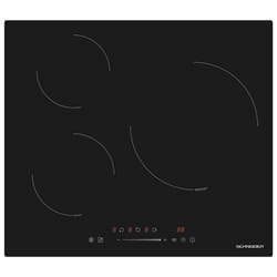 ​SCHNEIDER CONSUMER SCTI6030N3/1 plaque Noir Intégré 52 cm Plaque avec zone à induction 3 zone(s)