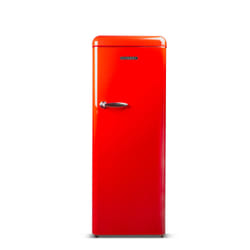 ​SCHNEIDER CONSUMER SCL222VR frigo combine Pose libre 222 L Rouge