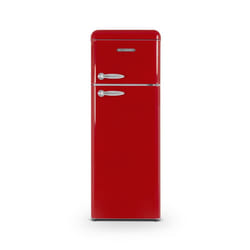 ​SCHNEIDER CONSUMER SCDD208VR réfrigérateur-congélateur Pose libre 211 L E Rouge