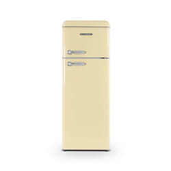 ​SCHNEIDER CONSUMER Vintage style réfrigérateur-congélateur Pose libre 211 L E Crème