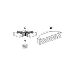 Kit d'installation hotte CU003964- Kit recyclage pour SOTH1900B