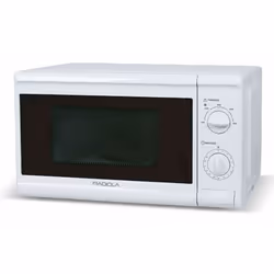 Radiola RAMW2120SMW, Comptoir, Micro-onde simple, 20 L, 700 W, Rotatif, Blanc