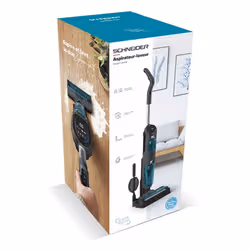 ​SCHNEIDER CONSUMER SCVCO230EB aspirateur balai et balai électrique Batterie Sec&humide HEPA Sans sac Noir, Bleu 5,2 Ah - Vue supplémentaire 3