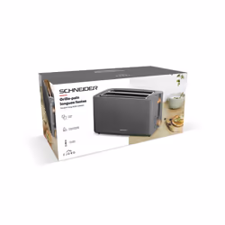 ​SCHNEIDER CONSUMER SCTON2LG grille-pain 6 4 part(s) 1550 W Gris - Vue supplémentaire 6