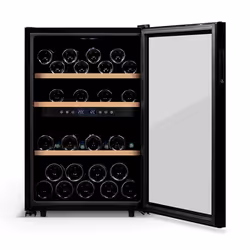 ​SCHNEIDER CONSUMER SCCV62G2 refroidisseur à vin Refroidisseur de vin compresseur Pose libre Noir 62 bouteille(s)