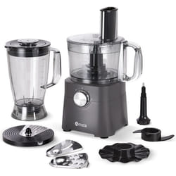 AMSTA - AMFP275G - Robot de cuisine multifonction - Bol 2 L - Blender 1.8 L - 2 vitesses + Pulse
