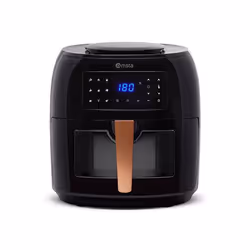 AMSTA - AMDF8ADVB - Friteuse sans huile Airfryer 7.5L - Ecran digital - Minuterie - Arrêt auto - 9 programmes