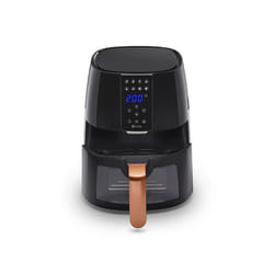 AMSTA - AMDF45ADVB - Friteuse sans huile Airfryer 4L - Ecran digital - Minuterie - Arrêt auto - 8 programmes