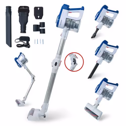 AMSTA - AMVC2415FLEX - Aspirateur balai sans fil Flexible - 4 en 1 - 07L - 2 vitesses - Autonomie 45min - Brosse Led - 150W