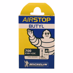 MICHELIN Mich.ch.a air 700x18/23c pv, Valve Presta, 700c, 18 - 23 mm, Multicolore, 55 mm, 75 mm