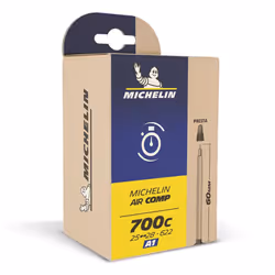 Chambre à air Michelin Aircomp Presta Valve 48 mm 18-25/622