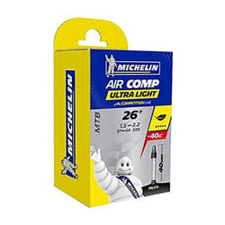 Chambre à air valve Michelin Ultra Light Presta 26 x 1.45-2.60