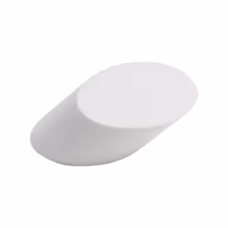 Peggy Sage 120169, Plat, Blanc, Tous types de peau, 60 mm, 40 mm, 2 pièce(s)