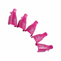 Pinces pour dépose - I-LAK - Rose - 5 pièces - Résine - Vernis semi-permanent