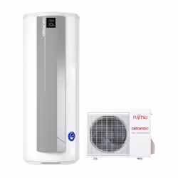 chauffe eau thermodynamique split CALYSPO 270L ATLANTIC inverter PACK comprenant : 1 unité exterieur atlantic + 1 ballon atla ...