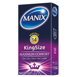 Manix King Size 14 pièce(s) Lisse