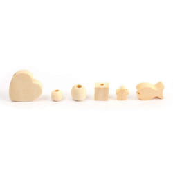 GRAINE CREATIVE 100893 perle Bois 300 pièce(s)