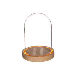 Cloche en verre lumineuse 165 cm x Ø 125 cm