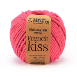 Graines Créatives Coton Macramé Vieux Rose