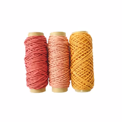 PW International 3 Bobines Chanvre Orange, 14 an(s), Toile, Orange, Argent, Rouge, 3 pièce(s)