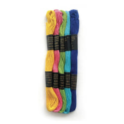 Kit de Broderie Graine Créative - Échevettes de coton