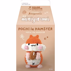 Kit Crochet Amigurumi - Pochi le Hamster