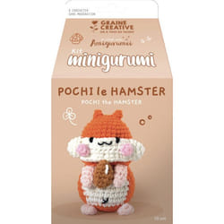 Kit Crochet Amigurumi - Pochi le Hamster