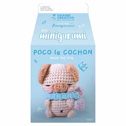 Kit Crochet Amigurumi - Poco le Cochon