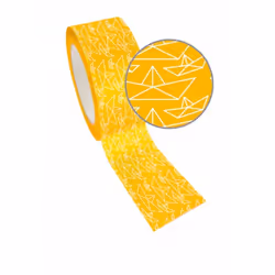 PW International Tape Deco Origami Bateau Jaune, 14 an(s), Papier, Jaune, Blanc, 1 pièce(s)