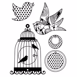 PW International Plastique Dingue Oiseaux Colliers, 8 an(s), Plastique, Multicolore, 2 pièce(s)