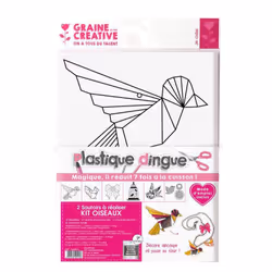 PW International Plastique Dingue Oiseaux Colliers