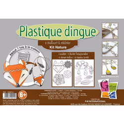 PW International Kit Plastique Dingue Nature, 8 an(s), Plastique, Multicolore, 2 pièce(s)