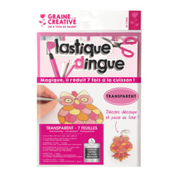 PW International 7 Feuilles De Plastique Dingue