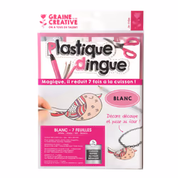 PW International 7 Feuilles Plastique Dingue B, 6 an(s), Plastique, Blanc, 7 pièce(s)